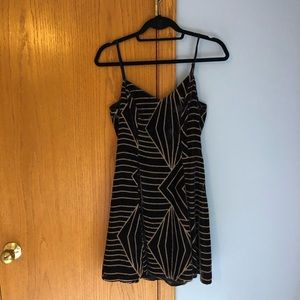 SILENCE + NOISE velvet dress